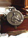 Médaille religieuse vintage St Gérard Majella pendentif ancien catholique