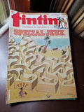 Magazine Tintin Spécial Jeux Vintage 1985 – Numéro Collector Ancien Rare