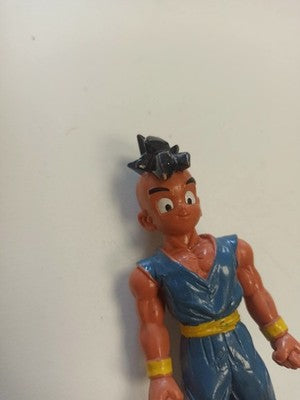 Figurine Dragon Ball GT vintage rétro, tenue bleue, jouet ancien rare occasion