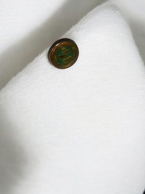 Pin's ancien Olympique de Marseille OM vert doré badge vintage football rare