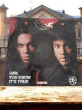 Vinyle 45T Milli Vanilli Carrere Girl You Know It’s True vintage rare