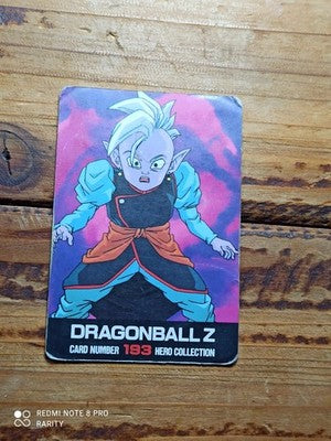 Carte Dragon Ball Z Hero Collection n°193 Tapion vintage Cardass rare