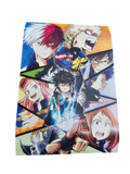 Poster My Hero Academia manga décoratif personnages Deku Bakugo Todoroki couleur