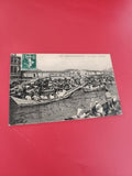Ancienne carte postale oblitérée Palavas-les-Flots, joutes nautiques, noir et bl