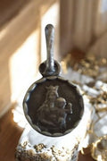 Médaille ancienne Notre Dame de la Garde vintage 1950s, pendentif religieux rare