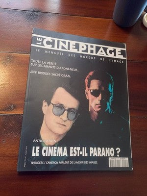Magazine cinéma Le Cinéphage vintage ancien numéro couverture Jeff Bridges