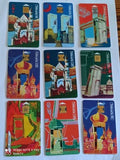 Lot 9 télécartes vintage Voyages illustrations monuments années 90