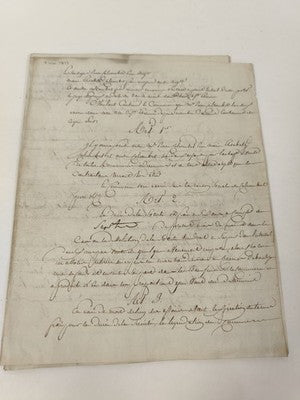 Ensemble de lettres administratives manuscrites XIXe, 1813, plume, timbres 25 c