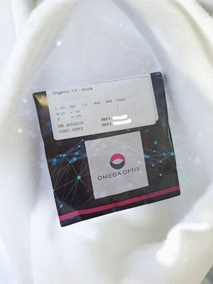 Verre optique Omega Optix sphère +1.00, accessoire précision, neuf d'occasion