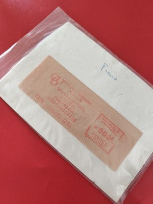Ancien ticket philatélie Sorbonne Paris lettres sciences pharmacie vintage