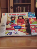Jeu société MB La Bille du Clown vintage années 80 rétro complet enfant