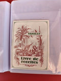 Vintage petite brochure ancienne Vanille livre de recettes illustré rétro