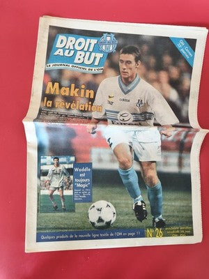 Ancien journal vintage football OM Droit au But rétro Marseille collection rare