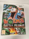 Boîte vide officielle Nintendo Wii pour Worms, sans disque ni notice, original