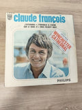 Vinyle 45T vintage Claude François Philips pochette Winchester Cathedral