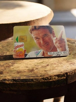 Télécarte 120 unités Liptonic vintage rétro carte téléphonique France pub années