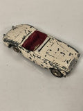 Dinky Toys Triumph TR2 miniature métal crème intérieur rouge ancien