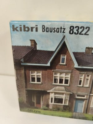 Ancienne maquette Kibri 8322 Geleen H0 maison double sous film