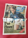 Vintage journal football ancien Olympique Marseille Droit au But rétro collectio