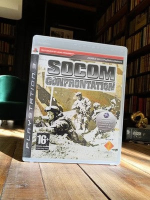 Jeu vidéo PS3 Socom Confrontation complet Sony vintage multijoueur PlayStation 3