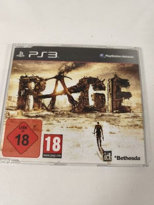 Jeu vidéo Rage pour Sony Playstation 3 PS3, action FPS, version française