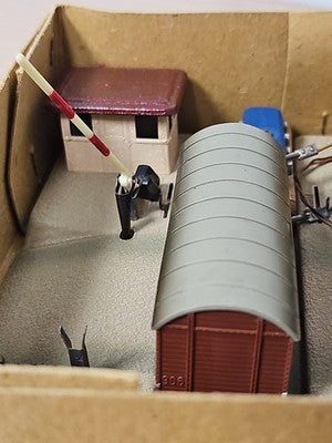 Wagon train HO vintage Märklin Stückgut Schnellverkehr + accessoires anciens
