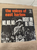 Vintage 45T The Voices of East Harlem No No No Right On Be Free pochette photo