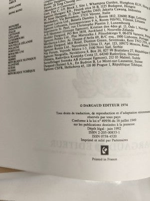 BD Astérix Le Cadeau de César Dargaud 1992 Goscinny Uderzo couverture rigide