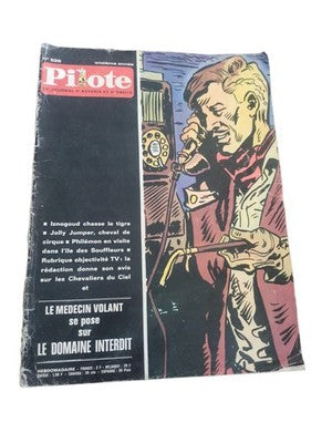 Magazine Pilote n°526 vintage 1970s BD Astérix journal illustré rare
