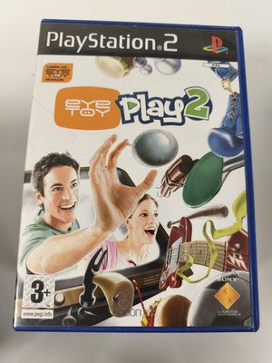 Jeu PS2 Eye Toy pour Playstation 2 original, accessoire caméra inclus, bon état
