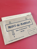 Ancien lot 12 cartes postales Mont-de-Marsan vintage, Sites et Monuments, étui c