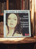 Disque vinyle 45 tours Marie Laforêt Polydor vintage pochette Mais je t’aime