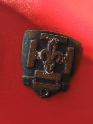 Insigne scout Croix trèfle et corde SF années 1940 badge scoutisme France