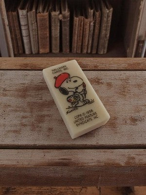 Gomme vintage Snoopy Hallmark années 50/60 rétro Peanuts dessin animé rare