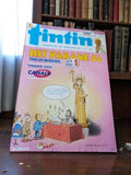 Magazine Tintin vintage 1986 – Hit Parade, Canal+, couverture Ernst, collector