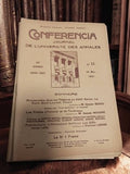 Revue universitaire ancienne Conférencia 1921 journal Annales vintage rétro