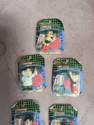 Mini figurines Astro Boy Yujin blister – lot personnages manga japonais