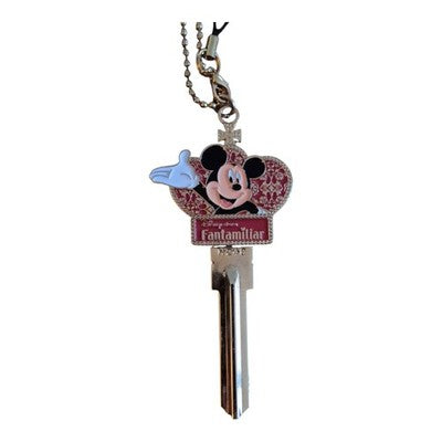 Porte-clés clé Fantamiliar Tokyo Disneyland Mickey vintage Disney rare