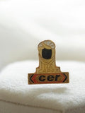 Pin's vintage CER Le Cap 93 ancien badge publicitaire rétro émaillé