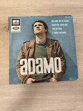 Vintage 45 tours Adamo EMI Mes mains sur tes hanches pochette bleue rétro