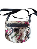 Sac bandoulière Lancaster femme motif cerises multicolore été chic