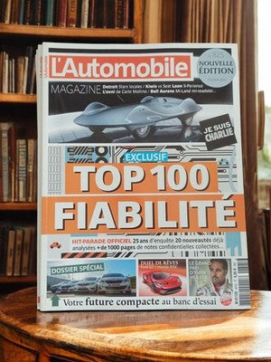 Magazine L’Automobile n°825 février 2015 Top 100 Fiabilité rétro auto ancienne
