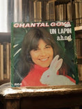 Disque vinyle 45 tours Chantal Goya Un Lapin RCA vintage années 70