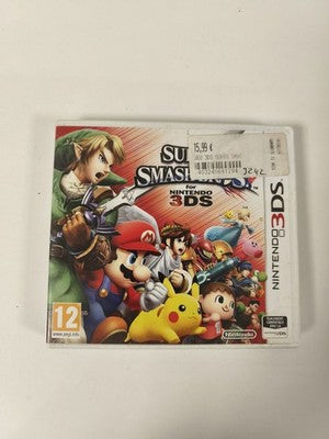 Boîtier vide Nintendo 3DS pour Super Smash Bros, boîte originale sans jeu