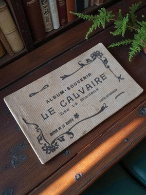 Album ancien cartes postales Le Calvaire souvenir vintage rétro