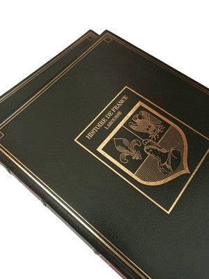 Lot 2 livres anciens Histoire de France La Rousse vert rouge vintage rétro