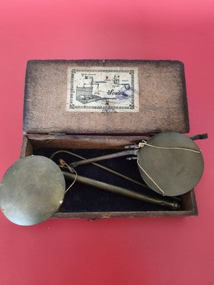 Vintage balancier années 1930 avec boîte d'origine Ancienne, objet rétro collect