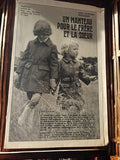 Patron couture vintage manteau enfant Modes de Paris 1288 ancien rétro