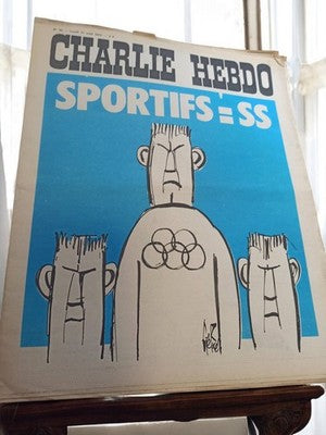 Journal Charlie Hebdo n°97 1972, couverture Reiser, vintage presse rétro