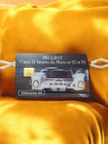 Télécarte 50 unités Peugeot 24h Le Mans 92 93 vintage carte téléphonique collect